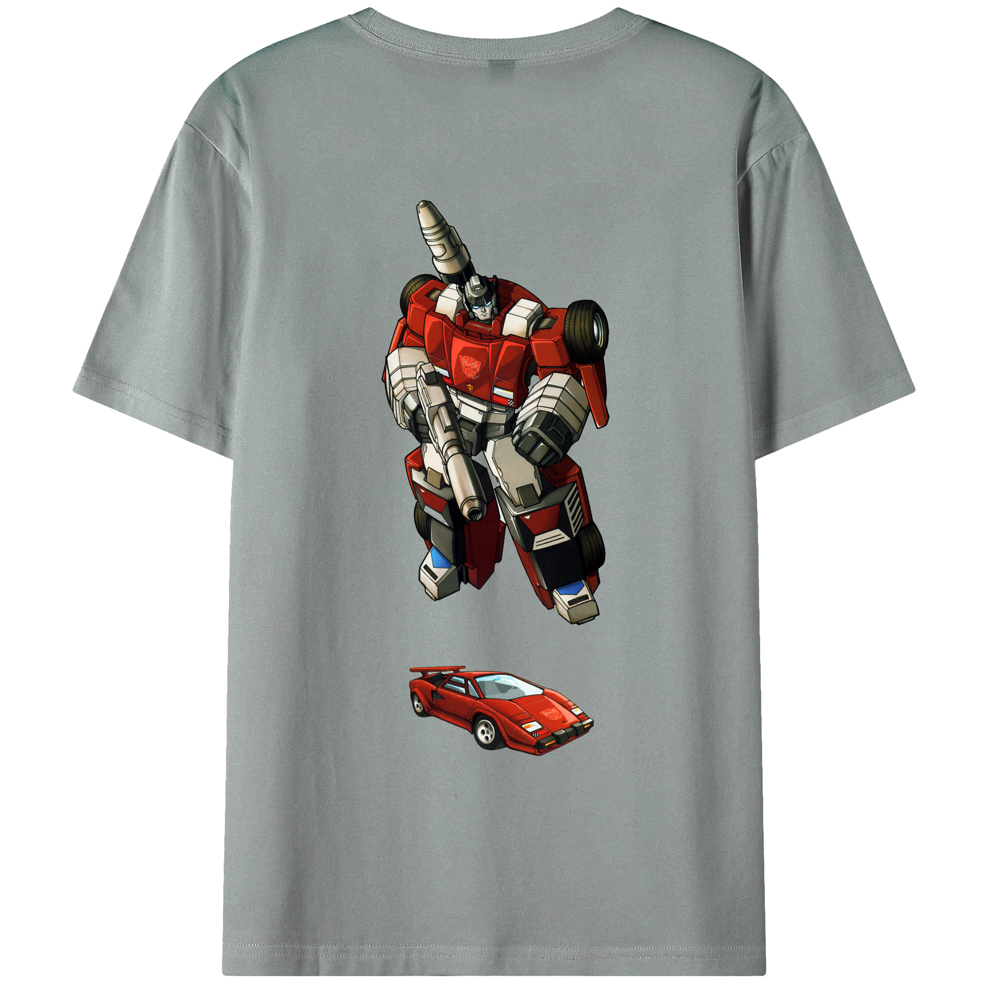 （画像用）  綿100％ メンズ半袖Tシャツ（バックプリント） 通気性